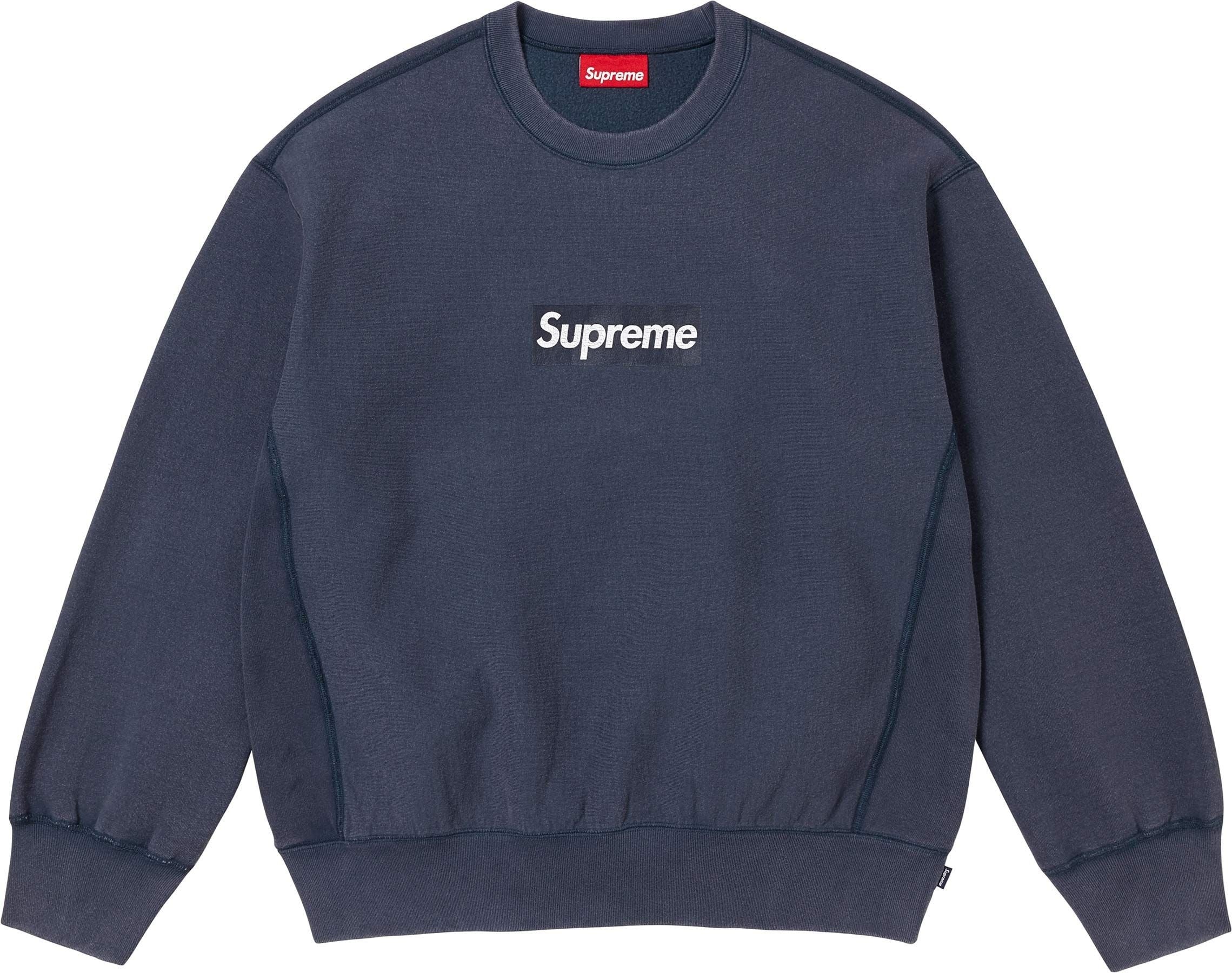 Washed Box Logo Crewneck view 5
